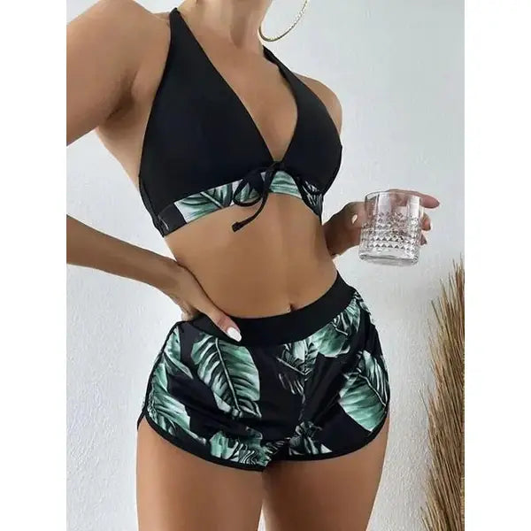 High Waist Bikini Set Swimwear