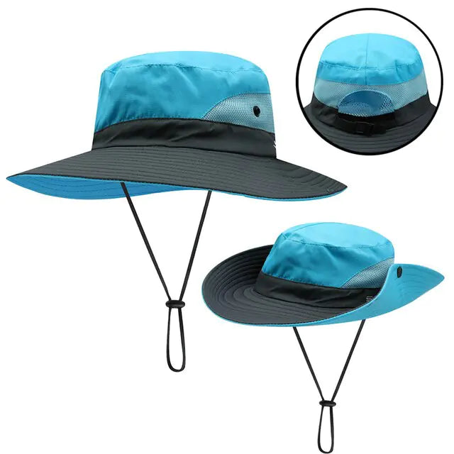 Summer Sun Hat Wide Brim UV Protection