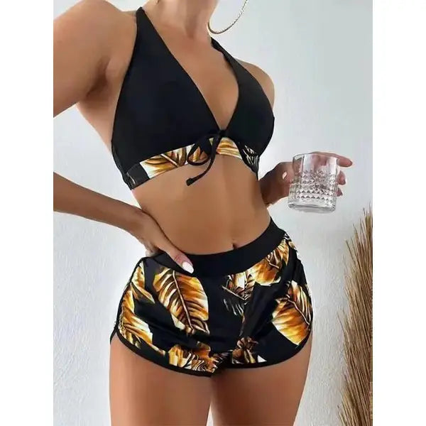 High Waist Bikini Set Swimwear